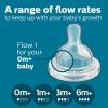 imagePhilips AVENT AntiColic Baby Bottle with AirFree Vent Newborn Gift Set with Snuggle Clear SCD30610Blue