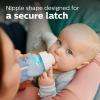 imagePhilips AVENT AntiColic Baby Bottle with AirFree Vent Newborn Gift Set with Snuggle Clear SCD30610Blue