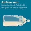 imagePhilips AVENT AntiColic Baby Bottle with AirFree Vent Newborn Gift Set with Snuggle Clear SCD30610Clear