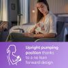 imagePhilips AVENT Double Electric Breast Pump Advanced with Natural Motion Technology with Clear Natural Response Baby Bottles White Pump Gray Bag Pouch and Belt SCF39462Manual Breast Pump