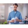 imagePhilips AVENT Double Electric Breast Pump Advanced with Natural Motion Technology with Clear Natural Response Baby Bottles White Pump Gray Bag Pouch and Belt SCF39462Double Electric Breast Pump