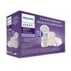 imagePhilips AVENT Double Electric Breast Pump Advanced with Natural Motion Technology with Clear Natural Response Baby Bottles White Pump Gray Bag Pouch and Belt SCF39462Single Electric Breast Pump