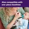 imagePhilips AVENT Soothie Snuggle Pacifier Holder with Detachable Pacifier 0m Elephant SCF34703 1 Count Pack of 1Elephant