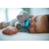 imagePhilips AVENT Soothie Snuggle Pacifier Holder with Detachable Pacifier 0m Elephant SCF34703 1 Count Pack of 1Elephant