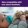 imagePhilips AVENT Soothie Snuggle Pacifier Holder with Detachable Pacifier 0m Elephant SCF34703 1 Count Pack of 1Giraffe