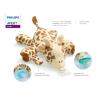 imagePhilips AVENT Soothie Snuggle Pacifier Holder with Detachable Pacifier 0m Elephant SCF34703 1 Count Pack of 1Giraffe