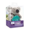 imagePhilips AVENT Soothie Snuggle Pacifier Holder with Detachable Pacifier 0m Elephant SCF34703 1 Count Pack of 1Koala