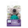 imagePhilips AVENT Soothie Snuggle Pacifier Holder with Detachable Pacifier 0m Elephant SCF34703 1 Count Pack of 1Koala