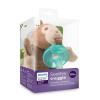 imagePhilips AVENT Soothie Snuggle Pacifier Holder with Detachable Pacifier 0m Elephant SCF34703 1 Count Pack of 1Monkey