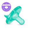 imagePhilips AVENT Soothie Snuggle Pacifier Holder with Detachable Pacifier 0m Elephant SCF34703 1 Count Pack of 1Seal
