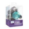 imagePhilips AVENT Soothie Snuggle Pacifier Holder with Detachable Pacifier 0m Elephant SCF34703 1 Count Pack of 1Seal