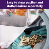 imagePhilips AVENT Soothie Snuggle Pacifier Holder with Detachable Pacifier 0m Elephant SCF34703 1 Count Pack of 1Seal