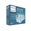 imagePhilips Avent AntiColic Bottle with AirFree Vent 4oz with Flow 1 Nipples 0m 4pk Clear SCY70104Blue