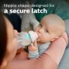 imagePhilips Avent AntiColic Bottle with AirFree Vent 4oz with Flow 1 Nipples 0m 4pk Clear SCY70104Clear