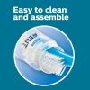 imagePhilips Avent AntiColic Bottle with AirFree Vent 4oz with Flow 1 Nipples 0m 4pk Clear SCY70104Clear