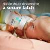 imagePhilips Avent AntiColic Bottle with AirFree Vent 4oz with Flow 1 Nipples 0m 4pk Clear SCY70104Clear