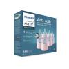 imagePhilips Avent AntiColic Bottle with AirFree Vent 4oz with Flow 1 Nipples 0m 4pk Clear SCY70104Pink