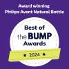 imagePhilips Avent Natural Baby Bottles with Natural Response Nipples Medium Flow Flow 3 with Seahorse and Starfish Design 9oz 4Pack SCY90368Clear