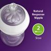imagePhilips Avent Natural Baby Bottles with Natural Response Nipples Medium Flow Flow 3 with Seahorse and Starfish Design 9oz 4Pack SCY90368Clear