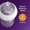imagePhilips Avent Natural Baby Bottles with Natural Response Nipples Medium Flow Flow 3 with Seahorse and Starfish Design 9oz 4Pack SCY90368Clear