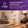 imagePhilips Avent Natural Baby Bottles with Natural Response Nipples Medium Flow Flow 3 with Seahorse and Starfish Design 9oz 4Pack SCY90368Clear
