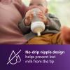 imagePhilips Avent Natural Baby Bottles with Natural Response Nipples Medium Flow Flow 3 with Seahorse and Starfish Design 9oz 4Pack SCY90368Clear