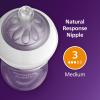 imagePhilips Avent Natural Baby Bottles with Natural Response Nipples Medium Flow Flow 3 with Seahorse and Starfish Design 9oz 4Pack SCY90368Purple