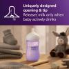 imagePhilips Avent Natural Baby Bottles with Natural Response Nipples Medium Flow Flow 3 with Seahorse and Starfish Design 9oz 4Pack SCY90368Purple