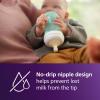 imagePhilips Avent Natural Baby Bottles with Natural Response Nipples Medium Flow Flow 3 with Seahorse and Starfish Design 9oz 4Pack SCY90368Teal