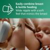 imagePhilips Avent Natural Glass Baby Bottles with Natural Response Nipples Slow Flow Flow 2 4oz 4Pack SCY910048 Ounce Pack of 1
