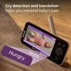 imagePhilips Avent Premium Connected Baby Monitor with 1080p Camera and App SenseIQ Sleep and Breathing Rate Tracking Cry Detection and Translation Day and Night View Twoway True Talk Back SCD97337
