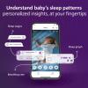 imagePhilips Avent Premium Connected Baby Monitor with 1080p Camera and App SenseIQ Sleep and Breathing Rate Tracking Cry Detection and Translation Day and Night View Twoway True Talk Back SCD97337