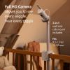 imagePhilips Avent Premium Connected Baby Monitor with 1080p Camera and App SenseIQ Sleep and Breathing Rate Tracking Cry Detection and Translation Day and Night View Twoway True Talk Back SCD97337