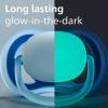 imagePhilips Avent Ultra Air Pacifier  4 x Light Breathable GlowinTheDark Baby Pacifiers for Babies Aged 618 Months BPA Free with Sterilizer Carry Case SCF37608Sleeping Star  Sleeping Moon