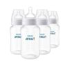 imagePhilips Avent AntiColic Bottle with AirFree Vent 4oz with Flow 1 Nipples 0m 4pk Clear SCY70104Clear