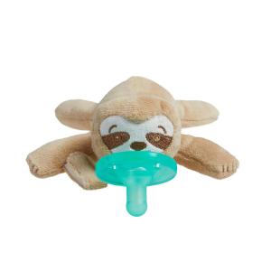 imagePhilips AVENT Soothie Snuggle Pacifier Holder with Detachable Pacifier 0m Elephant SCF34703 1 Count Pack of 1Sloth