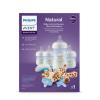 imagePhilips Avent Natural Baby Bottle with Natural Response Nipple Blue Baby Gift Set with Snuggle SCD83804Blue