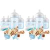 imagePhilips Avent Natural Baby Bottle with Natural Response Nipple Blue Baby Gift Set with Snuggle SCD83804Blue