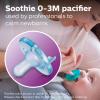 imagePhilips Avent Natural Baby Bottle with Natural Response Nipple Blue Baby Gift Set with Snuggle SCD83804Blue