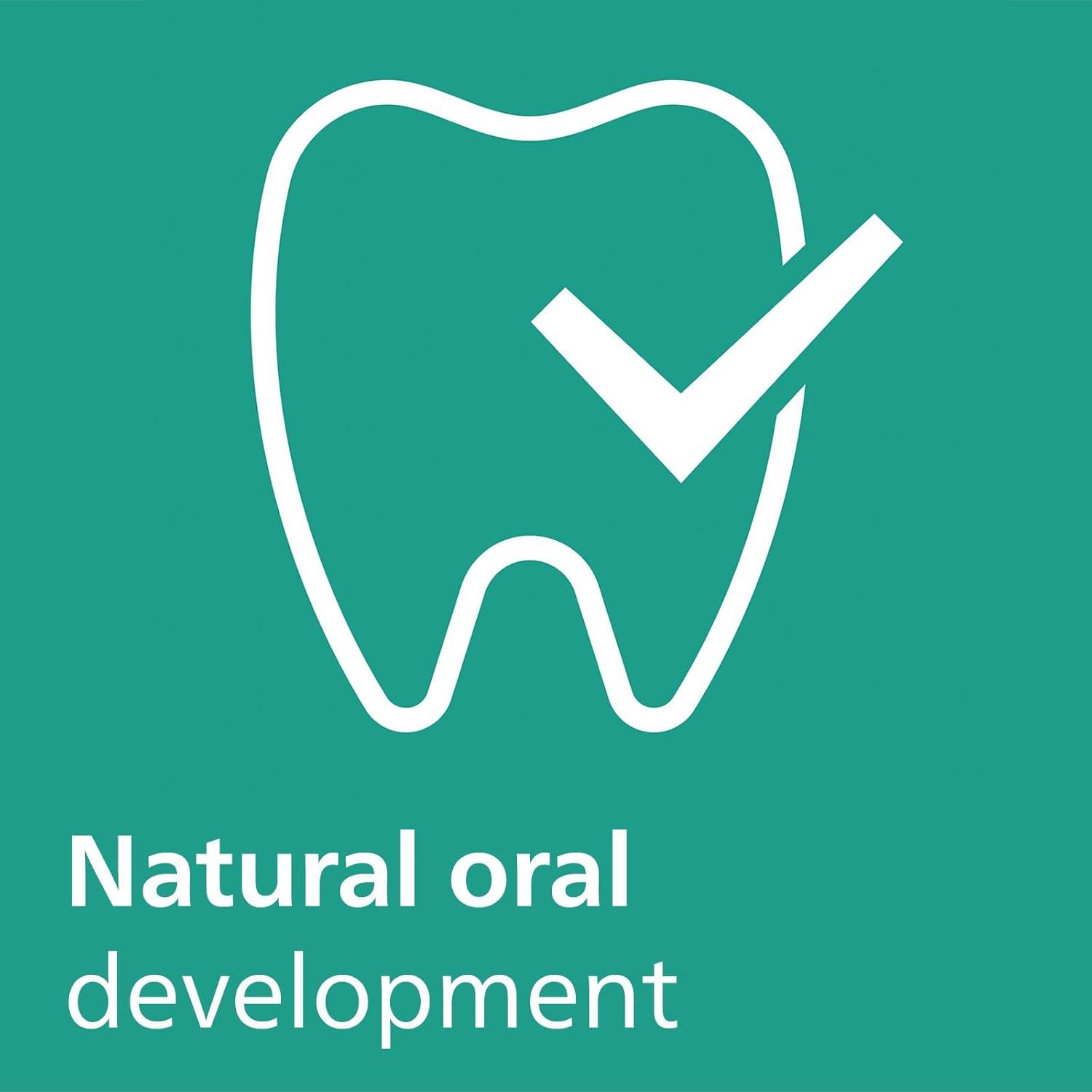 imagePhilips Avent Ultra Air Pacifier  4 x Light Breathable Baby Pacifiers for Babies Aged 06 Months BPA Free with Sterilizer Carry Case SCF08551Smiling Sun  Blue Rainbow