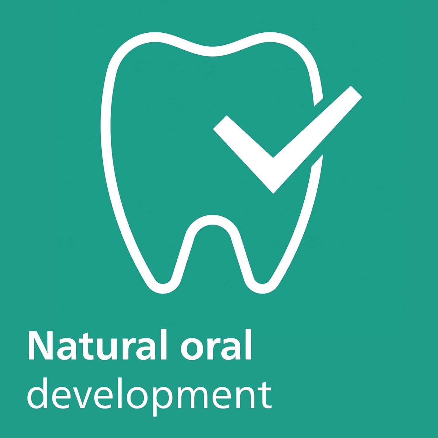 imagePhilips Avent Ultra Air Pacifier  4 x Light Breathable Baby Pacifiers for Babies Aged 18 Months Plus BPA Free with Sterilizer Carry Case Model SCF34925Steel Blue Elephant  Pink Hello