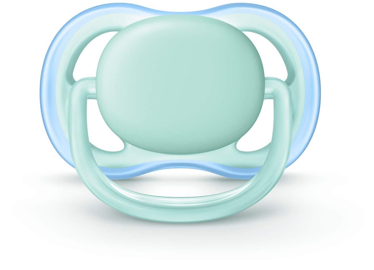 imagePhilips Avent Ultra Air Pacifier 06 months bluegreen 2 pack SCF24420