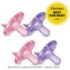 imagePhilips AVENT Soothie Pacifier PinkPurple 03 Months 4 Pack SCF19042PinkPurple
