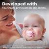 imagePhilips AVENT Ultra Soft Pacifier 06 Months Dreams and Happy Designs 4 Pack WhiteGreen SCF22243WhiteGreen