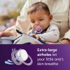 imagePhilips Avent Ultra Air Pacifier  4 x Light Breathable Baby Pacifiers for Babies Aged 06 Months BPA Free with Sterilizer Carry Case SCF08551blue