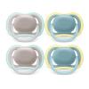 imagePhilips Avent Ultra Air Pacifier  4 x Light Breathable Baby Pacifiers for Babies Aged 18 Months Plus BPA Free with Sterilizer Carry Case Model SCF34925Beighe  Dawn
