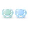 imagePhilips Avent Ultra Air Pacifier 06 months bluegreen 2 pack SCF24420