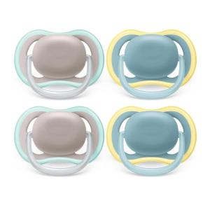 imagePhilips Avent Ultra Air Pacifier  4 x Light Breathable Baby Pacifiers for Babies Aged 18 Months Plus BPA Free with Sterilizer Carry Case Model SCF34925Beighe  Dawn