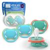 imagePhilips Avent Ultra Air Pacifier  4 x Light Breathable Baby Pacifiers for Babies Aged 618 Months BPA Free with Sterilizer Carry Case SCF08553Blue