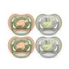 imagePhilips Avent Ultra Air Pacifier  4 x Light Breathable Baby Pacifiers for Babies Aged 618 Months BPA Free with Sterilizer Carry Case SCF08553Orange Turtle  Green Whale